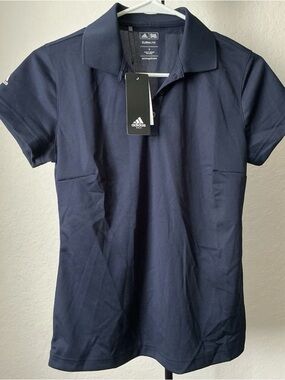 Adidas Women’s Climalite Golf Polo Shirt Lightweight Textured Solid - Small- New